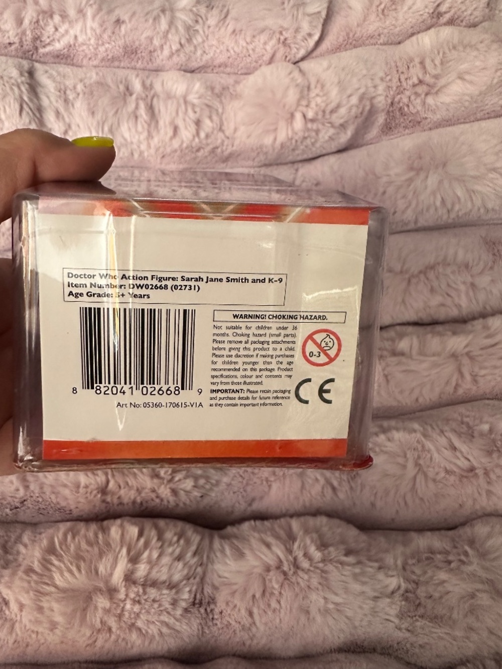 New SEALED Doctor Who 5.5" Action Figure Set with K9 Collector BBC Series QR - Picture 8 of 9